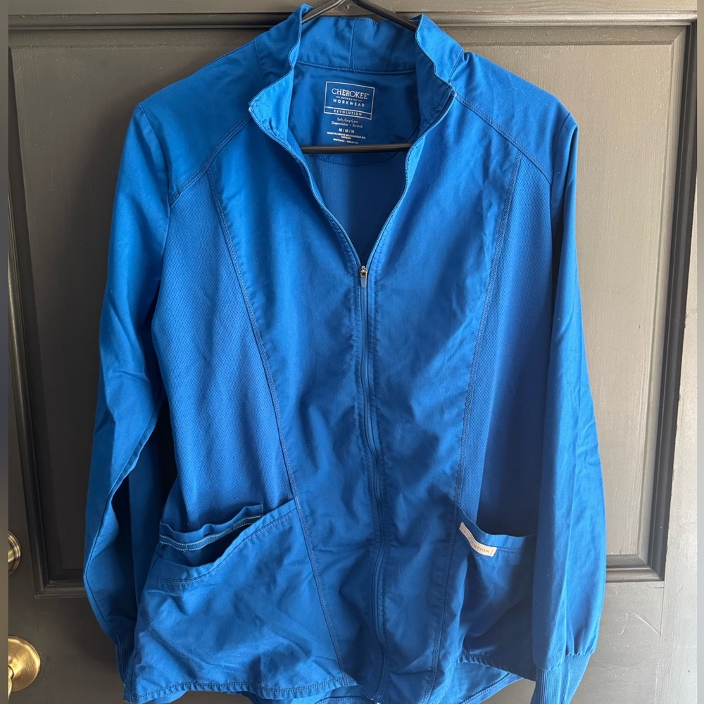 Cherokee Women's Royal Blue Scrub Jacket